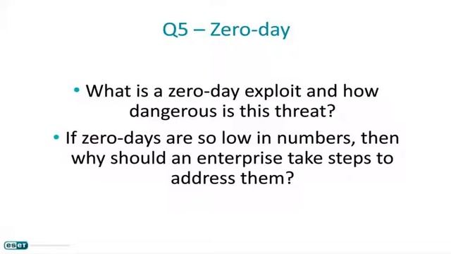 ESET Threat Roundtable: Zero-day attacks смотреть онлайн