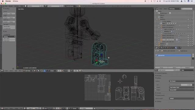 Blender lego minifigure texture episode 4: UV unwrap the legs смотреть онлайн