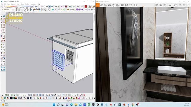 Enscape 3D Tutorials By ahmed ganayni#enscape3d смотреть онлайн