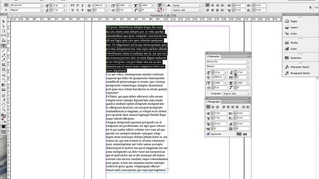 Easy Document Setup And Paragraph Styles In InDesign смотреть онлайн