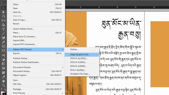 Export PDF | Adobe InDesign Essential Course | LESSON 20 in Tibetan | #75 смотреть онлайн
