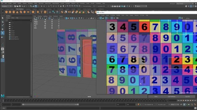 Automatic UV Mapping in Maya смотреть онлайн