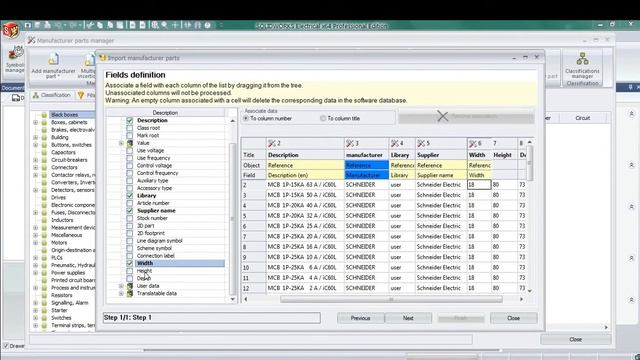 Cara Upload Manufacturer from Excel to Solidworks Electrical смотреть онлайн