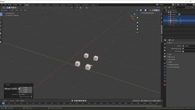 Edit/Scale/Extrude MULTIPLE OBJECTS with Individual Origins in Blender! смотреть онлайн