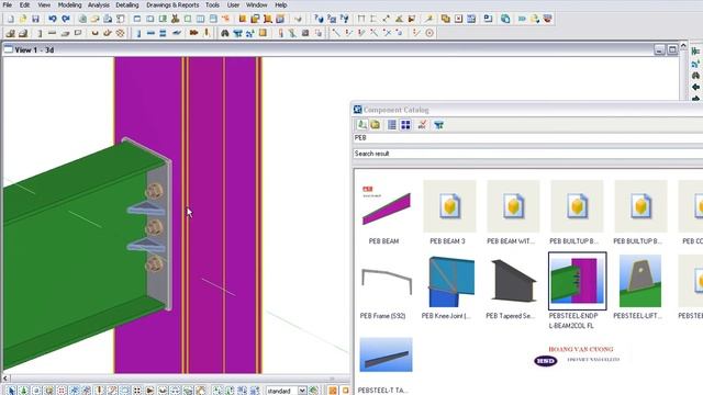 Tekla Structure Video Training |M 001 Edit and manage a CC смотреть онлайн