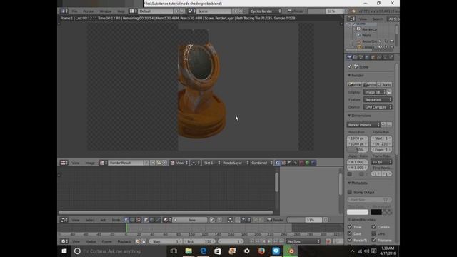 Substance Painter PBR shaders for blender cycles 2016 04 16 смотреть онлайн