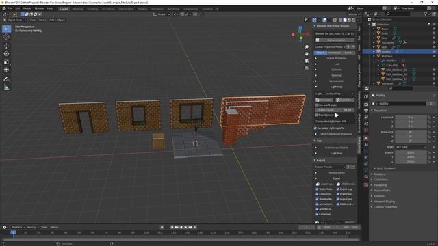 How Import Blender assets to Unreal Engine (Blender for Unreal Engine 0.2.8) смотреть онлайн