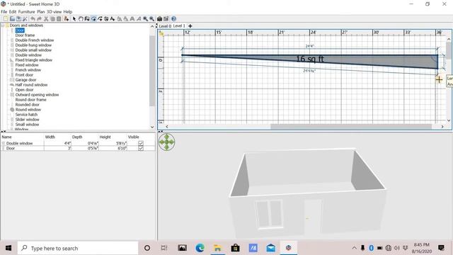 How to make roof in Sweet home 3d 🔥 смотреть онлайн