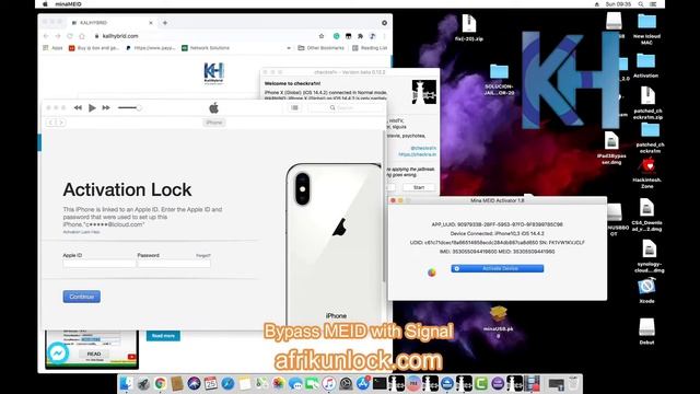 How To Bypass IOS 14.2/14.7 MEID & GSM Iphone 6s-X With Signal,Fix Notificaton,Call, Icloud Service