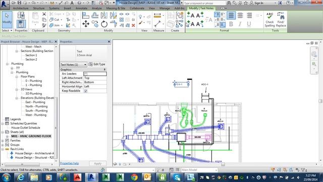 BIM MEP 2014 09 23 Adding Text смотреть онлайн