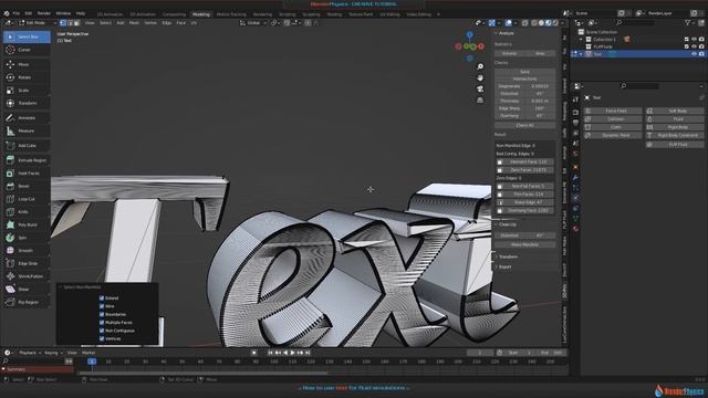 Text used as fluid object tutorial смотреть онлайн