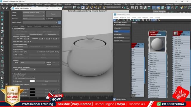 3ds Max Corona Material Tutorial in Tamil #dotmattech смотреть онлайн
