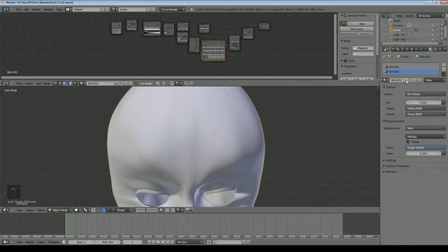 Blender 2.68 Tutorial - Skin, Tattoos and Scars смотреть онлайн
