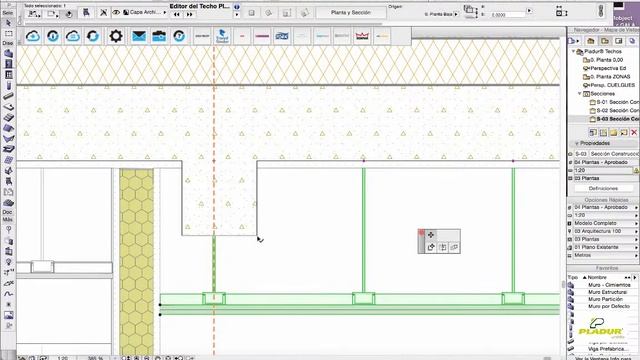 2.6 Tutorial BIM-Pladur®. Origen, dirección y cuelgue. Techos. смотреть онлайн