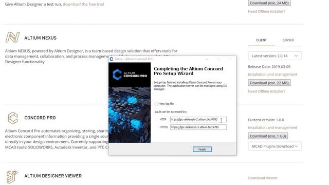 Instalando e conectando ao Altium Concord Pro. смотреть онлайн