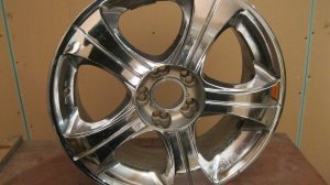 Как снять хром с дисков? Lewenhart левенхарт