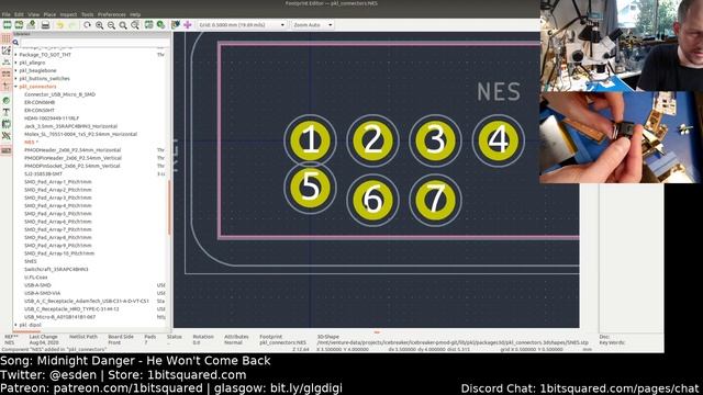Electronics Let's Play - iCEBreaker (S)NES & Audio Pmod in KiCad Ep. 6 смотреть онлайн