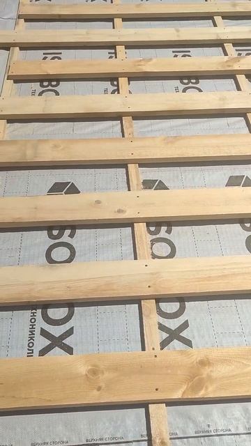 Обрешетка односкатной псевдоплоской крыши смотреть онлайн