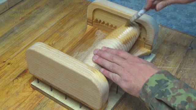 Массажер для ног / DIY Wooden Foot Massager