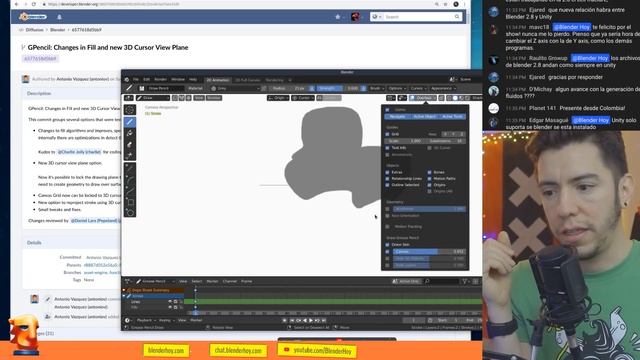 ¡Anuncios en Blender Community! Blender Hoy Live #67 смотреть онлайн