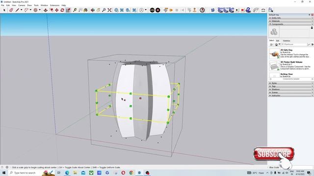 Sketchup tutorial / FFD plugin tutorial смотреть онлайн
