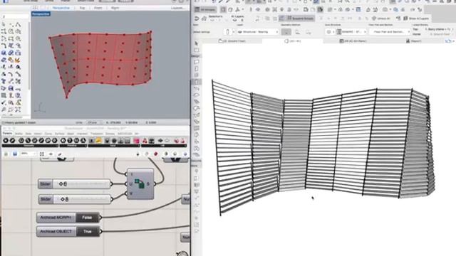 ARCHICAD-Grasshopper Connection Using Objects. смотреть онлайн