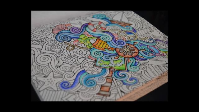 Avast ye coloring time lapse смотреть онлайн