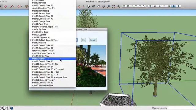 Sketchup # 3d Arc Studio-3d Tree Maker Plugin смотреть онлайн