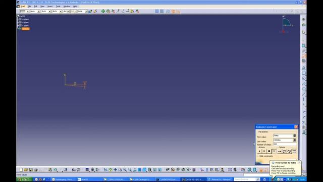 Catia V5 sketch animation смотреть онлайн