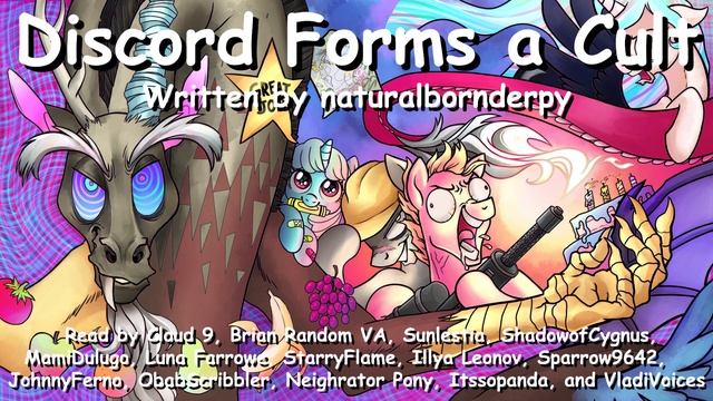 (APRIL FOOLS SPECIAL 2019!) "Discord Forms a Cult" [MLP Fanfic Reading] (crack comedy) смотреть онлайн
