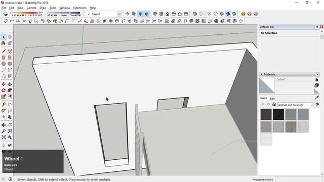 How to make 3D model for small bedroom смотреть онлайн