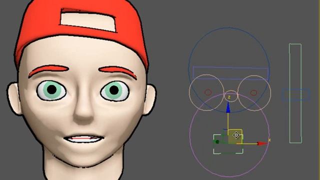 Facial Rigging in 3ds max morph смотреть онлайн