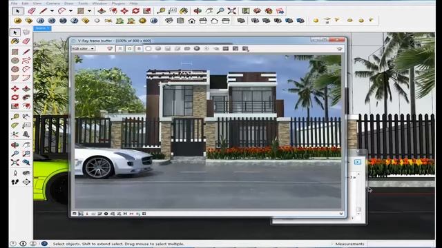 vray sketchup part4 смотреть онлайн