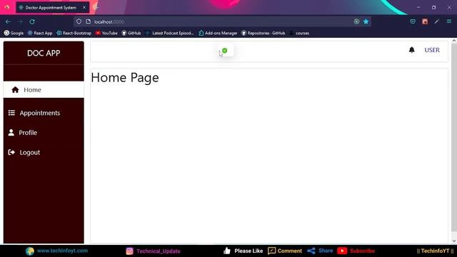 Update Profile Doctor Appointment System Mern Stack app | mern app смотреть онлайн