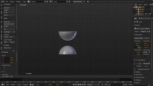 BLENDER 3D BEGGINER TUTORIAL_bridge edge loops смотреть онлайн
