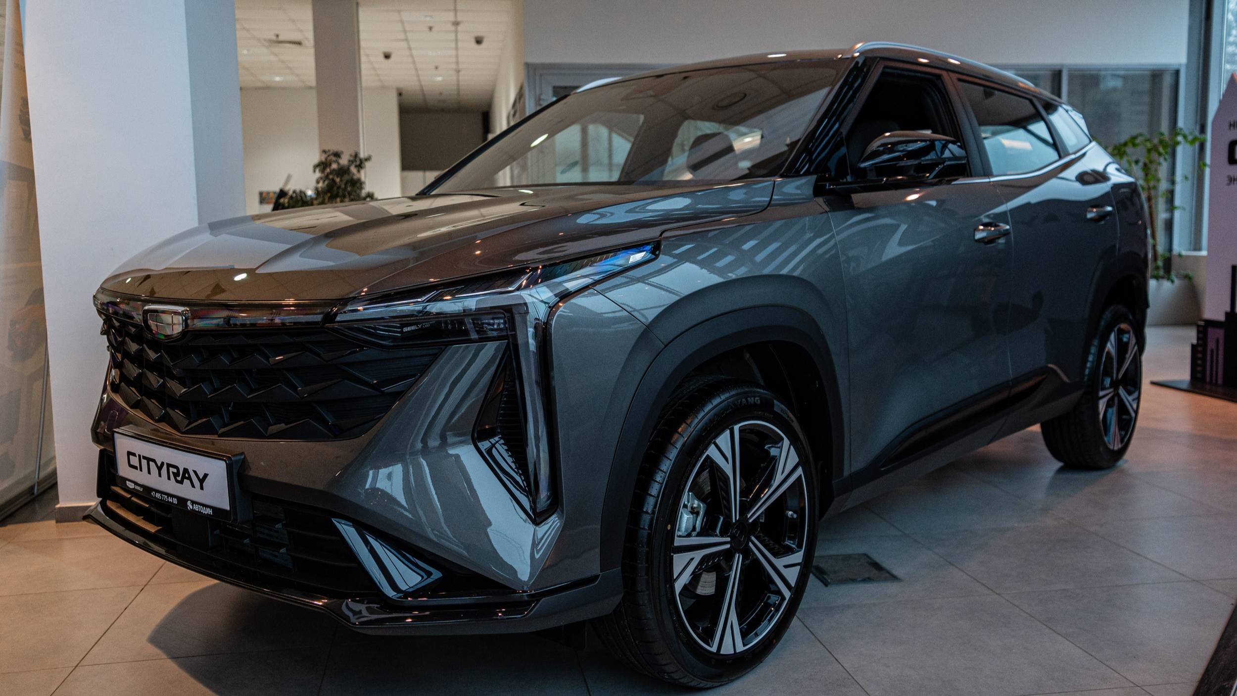 Geely CITYRAY (Flagship) Серый металлик смотреть онлайн