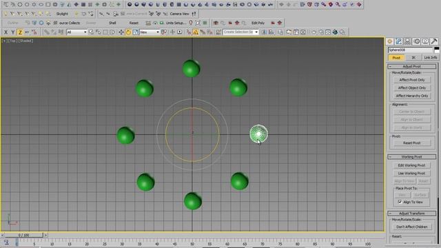 15 - الدرس الخامس عشر: شرح أدوات النسخ :الأداة Clone :copy - instance - Reference في 3DS Max смотреть онлайн