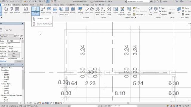 الريفيت المعماري المستوى الأول جلسة 3 - Revit Architecture 2018 смотреть онлайн