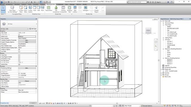 How to Create a 3D Section in Revit смотреть онлайн