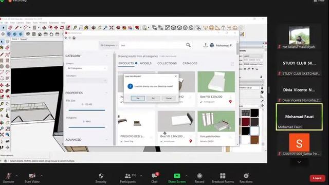 STUDY CLUB SKETCHUP PERTEMUAN #3 смотреть онлайн