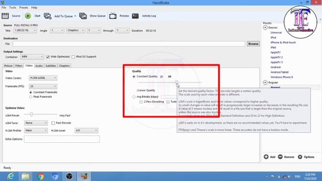 Compress Video with Quality | Large Size Video into Small Size Video | IndianTechnoEra смотреть онлайн