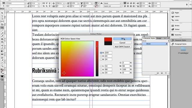 Character styles i InDesign смотреть онлайн