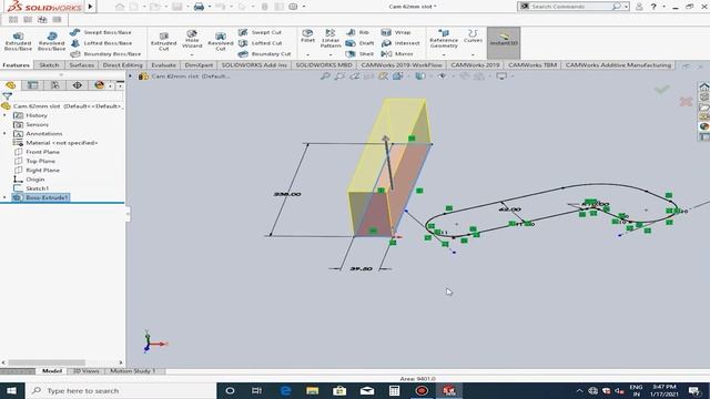 #MAKE IT REAL | SOLIDWORKS & CAMWORKS | Complete Process | #CADCAM STATION смотреть онлайн