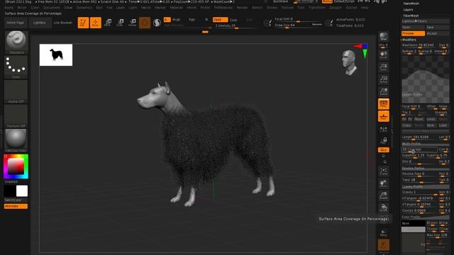 Zbrush Fur Tutorial and Masking Techniques смотреть онлайн