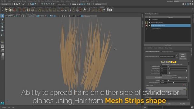What's new in Ornatrix 1.2.3 for Maya смотреть онлайн
