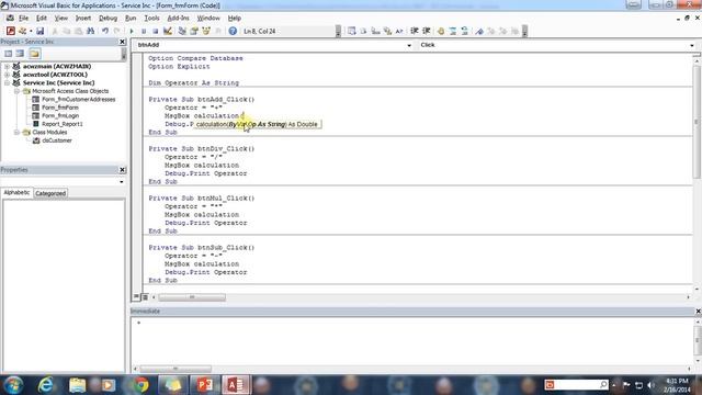 38. VBA - Passing Arguments to Parameters (Programming In Microsoft Access 2013) смотреть онлайн