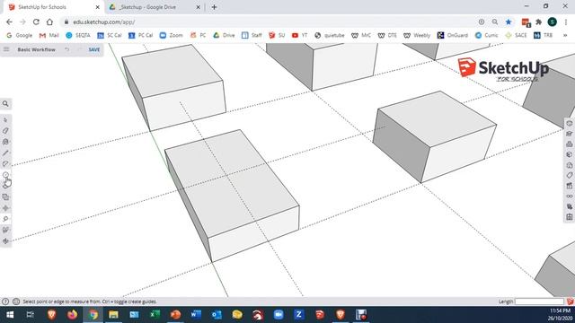SketchUp for Schools - Tools Exercise смотреть онлайн