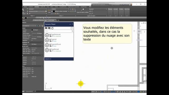 Editing AutoCAD DWG's in Revit in less 35 seconds / Editer un dwg lié dans Revit en -35secondes смотреть онлайн