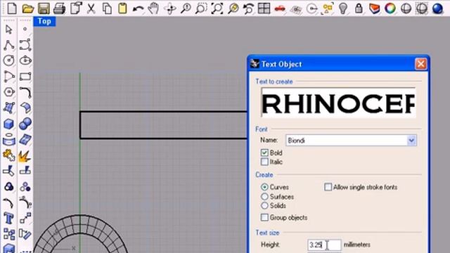 Rhino 4 0 ,3D Graduation Ring Part 2 смотреть онлайн