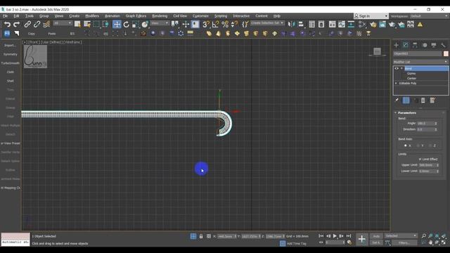 Hướng Dẫn Lệnh Bend Trong 3dsmax | Hướng Dẫn Lệnh Bẻ Cong Vật Thể Trong 3dsmax | @bunnyht